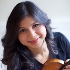 Portrait of violinist Adele Anthony