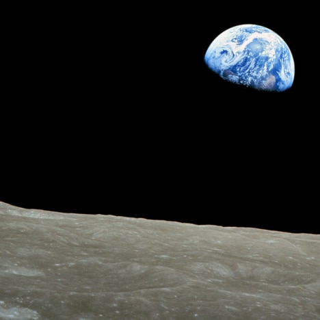 The classic NASA image of the Earth from the Moon