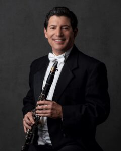 Portrait of clarinettist Michael Rusinek