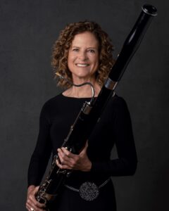 Portrait of bassoonist Nancy Goeres